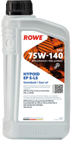 Трансмісійна олива Rowe Hightec Hypoid EP S-LS GL-5 LS GL-5 75W-140 синтетична