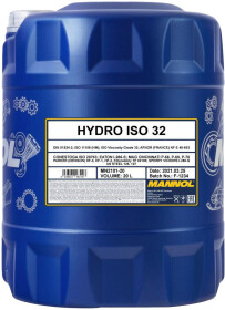 Жидкость ГУР Mannol Hydro ISO 32 минеральное