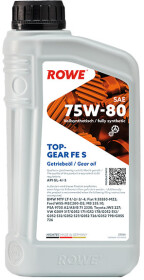Трансмісійна олива Rowe Hightec Topgear FE GL-4 / 5 75W-80 синтетична