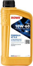 Моторна олива 4Т Rowe Formula GT S-Z 10W-60 синтетична