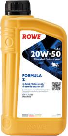 Моторна олива 4Т Rowe Formula Z 20W-50 мінеральна