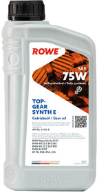 Трансмісійна олива Rowe Hightec Topgear Synth E GL-5 GL-4 75W синтетична