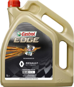 Моторное масло Castrol Edge Renault Logo 0W-40 синтетическое