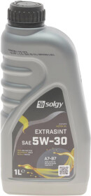 Моторное масло Solgy Extrasint A7-B7 5W-30 синтетическое