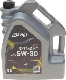Моторное масло Solgy Extrasint C2 5W-30 синтетическое