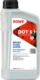 Тормозная жидкость Rowe Brake Fluid Super DOT 5.1 ESP ABS