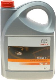 Моторна олива Toyota Advanced Fuel Economy Select 0W-16 синтетична