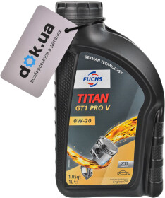 Моторна олива Fuchs Titan Gt1 Pro V 0W-20 синтетична