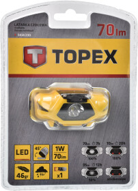 Налобний ліхтар Topex