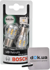 Автолампа Bosch Retrofit LED P21W BA15s 1 W 1987301518