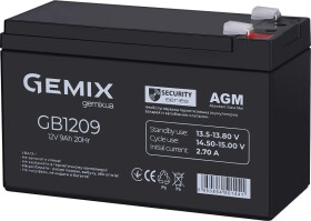 Акумулятор для ДБЖ Gemix Security Series 10630077 9 Аг 12 V