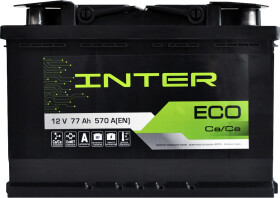 Акумулятор Inter 6 CT-77-L Eco INTERECO77L