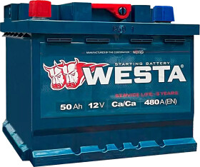 Аккумулятор Westa 6 CT-50-L WPR5001LB1