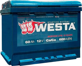 Акумулятор Westa 6 CT-60-R WPR6000LB2