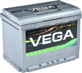 Аккумулятор VEGA 6 CT-65-R Premium V65064013