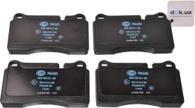 Тормозные колодки Hella Pagid 8DB 355 011-851