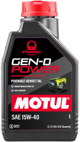 Моторное масло 4T Motul Gen-D Power 15W-40 минеральное