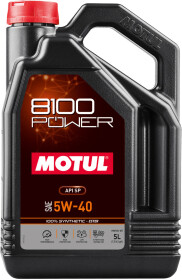 Моторное масло Motul 8100 Power 5W-40 синтетическое