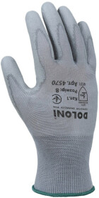 Перчатки рабочие Doloni D-Flex синтетические с полиуретановым покрытием серый