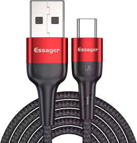 Кабель Essager EXCT-FMTB09 USB - type-C 0,3 м