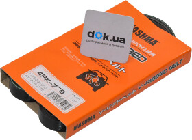 Поликлиновой ремень MASUMA 4PK775