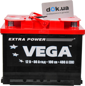 Аккумулятор VEGA 6 CT-60-R Extra Power v60048013