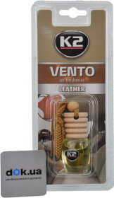 Ароматизатор K2 Vento Leather 8 мл