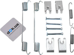 Монтажный комплект барабанных тормозных колодок Bosch 1 987 475 374