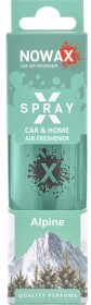 Ароматизатор Nowax X Spray Alpine 160 50