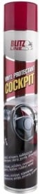 Полироль для салона Blitz Line Vinyl Protectant Cockpit клубника 750 мл