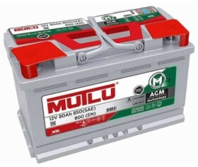 Аккумулятор Mutlu 6 CT-80-R AGM Start Stop AGML480080A