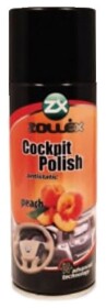Полироль для салона Zollex Cockpit Polish персик 200 мл