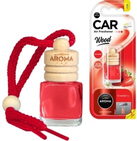 Ароматизатор Aroma Car Wood Strawberry 6