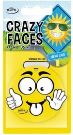 Ароматизатор Tasotti Crazy Faces New Car