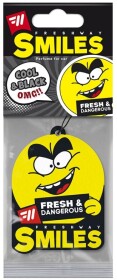 Ароматизатор Fresh Way Smiles Dry Cool & Black 9 г
