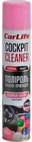 Полироль для салона Carlife Cockpit Cleaner Extra Mat bubble gum 320 мл