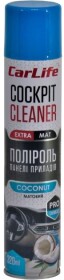 Поліроль для салону Carlife Cockpit Cleaner Extra Mat кокос 320 мл