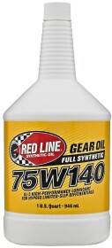 Трансмиссионное масло Red Line High-Performance Lubricant GL-5 GL-6 MT-1 75W-140 синтетическое