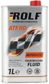 Трансмиссионное масло ROLF ATF II D (Metal) минеральное