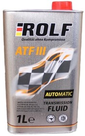 Трансмісійна олива ROLF ATF III (Metal) мінеральна