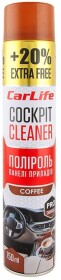 Поліроль для салону Carlife Cockpit Cleaner кава 750 мл