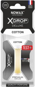 Ароматизатор Nowax X Drop Deluxe Cotton 22 г 5 мл