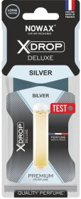 Ароматизатор Nowax X Drop Deluxe Silver 22 г 5 мл