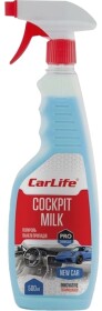 Полироль для салона Carlife Cockpit Milk новая машина 500 мл