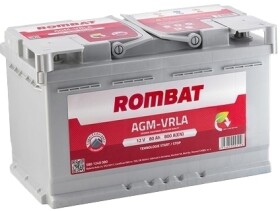 Аккумулятор Rombat 6 CT-80-R AGM-VRLA AGM80