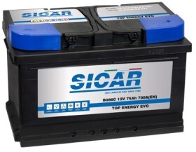 Акумулятор Sicar 6 CT-75-R Top Energy Evo B086C