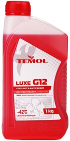 Готовий антифриз TEMOL Luxe G12 червоний -42 °C