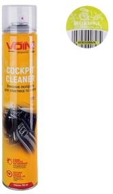 Поліроль для салону Voin Cockpit Cleaner зелене яблуко 750 мл