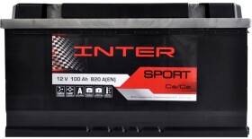 Акумулятор Inter 6 CT-100-R Sport 4820219073956