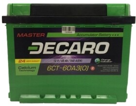 Акумулятор DECARO 6 CT-60-R Master 66030m